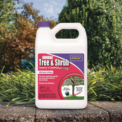 Bonide Annual concentrate ready to mix for drench application at trees.
