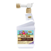 Bonide Captain Jack’s Neem Max ready-to-spray bottle protecting garden crops.