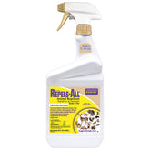 Bonide Repels-All spray bottle for outdoor use protects yards from pests