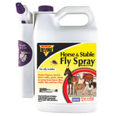 Bonide Revenge horse and stable fly spray bottle ready to protect livestock.