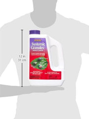 Bonide Systemic Granules dissolve in water after application for continued protection.