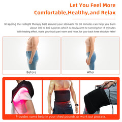 bonodave red light therapy pad knee targets knee discomfort with warming infrared comfort