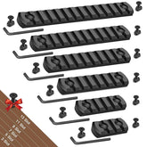 Bontok single Picatinny rail 3-slot setup for modular attachments