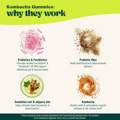 BoochBod slippery elm ingredient on display for digestion support.