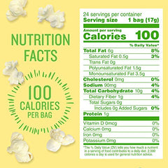 Angie's BOOMCHICKAPOP sea salt popcorn bag pairs with lunch boxes for a savory crunch
