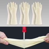 BOOMJOY nitrile gloves pack of three for durable kitchen tasks.
