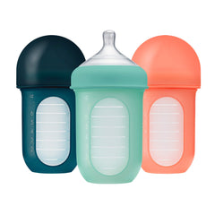 Boon Nursh collapsible pouch 8oz bottle for smoother feeding