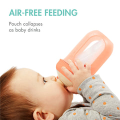 Boon Nursh medium-flow nipple designed for easy latch and comfortable feeding
