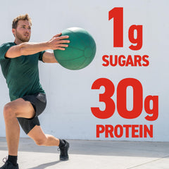 BOOST Max pack shot with 18-count ready-to-drink protein shakes