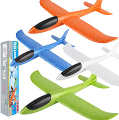 Bootaa 4-pack foam planes ready for easy assembly and outdoor fun.
