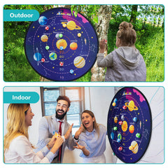 BooTaa foldable design makes setup quick for indoor or outdoor fun.