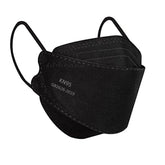 Borje KN95 mask 3D design provides snug fit and reduced glasses fogging.
