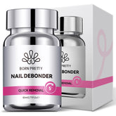Born Pretty 80ml nail glue remover bottle for quick, gentle removal without acetone.