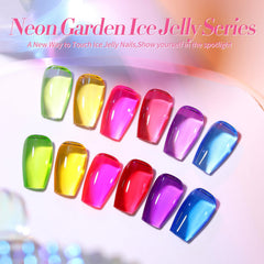 Born Pretty Jelly Gel Neon Red Bottle offers bold color with smooth, even coverage
