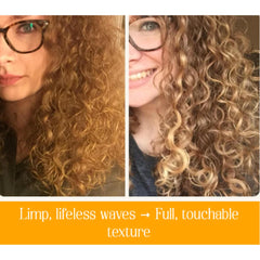 Bounce Style Activator delivers light-weight volume with smooth, touchable curls.