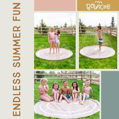 Bouncee inflatable baby pool ideal for quick setup and safe play.