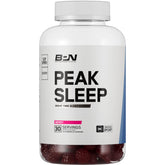BARE PERFORMANCE NUTRITION BPN Peak Sleep Gummy bottle for convenient nightly use.