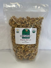 Braga Organic Farms organic walnuts 2lb bag front, convenient snacking option.