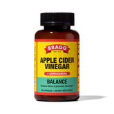 Bragg Daily Balance ACV Capsules bottle on counter for daily wellness