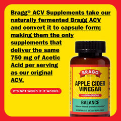 Bragg Sensoril Ashwagandha capsules closeup highlighting calm and stress support