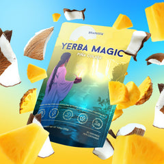 Brainista Yerba Magic yerba mate ingredient highlight for natural energy.