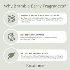 Bramble Berry Cashmere Fragrance Oil close-up for a smooth pour into candles.