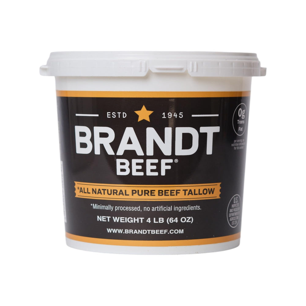 Brandt Beef Tallow with 450°F smoke point for high-heat cooking.