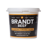 Brandt Beef Tallow with 450°F smoke point for high-heat cooking.