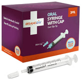 BrandZIG 3ml-syringe-cap with secure cap for safe dosing at home