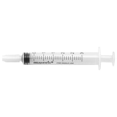 BrandZIG luer-slip-tip prevents leaks during delivery