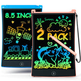 Bravokids 2pack LCD writing tablet 8.5 inch, kid-friendly and portable for scribbles.