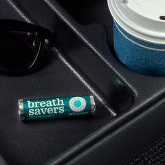 Breath Savers Wintergreen mints in desk drawer for anytime mint lift.
