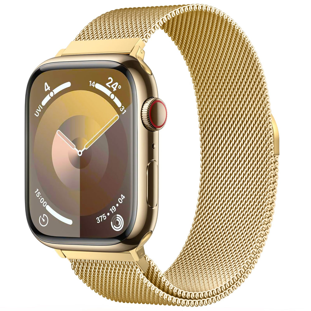 BRG original Milanese loop Apple Watch band in 38-49mm with durable stainless steel weave.