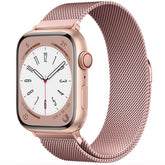 BRG stainless steel Milanese Loop for Apple Watch 38-40mm, comfortable daily wear.