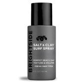 BRIGHTSIDE Salt and Clay Surf Spray bottle front view for textured, beachy volume