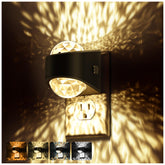 Briignite night light with diamond design for stylish nursery ambiance.