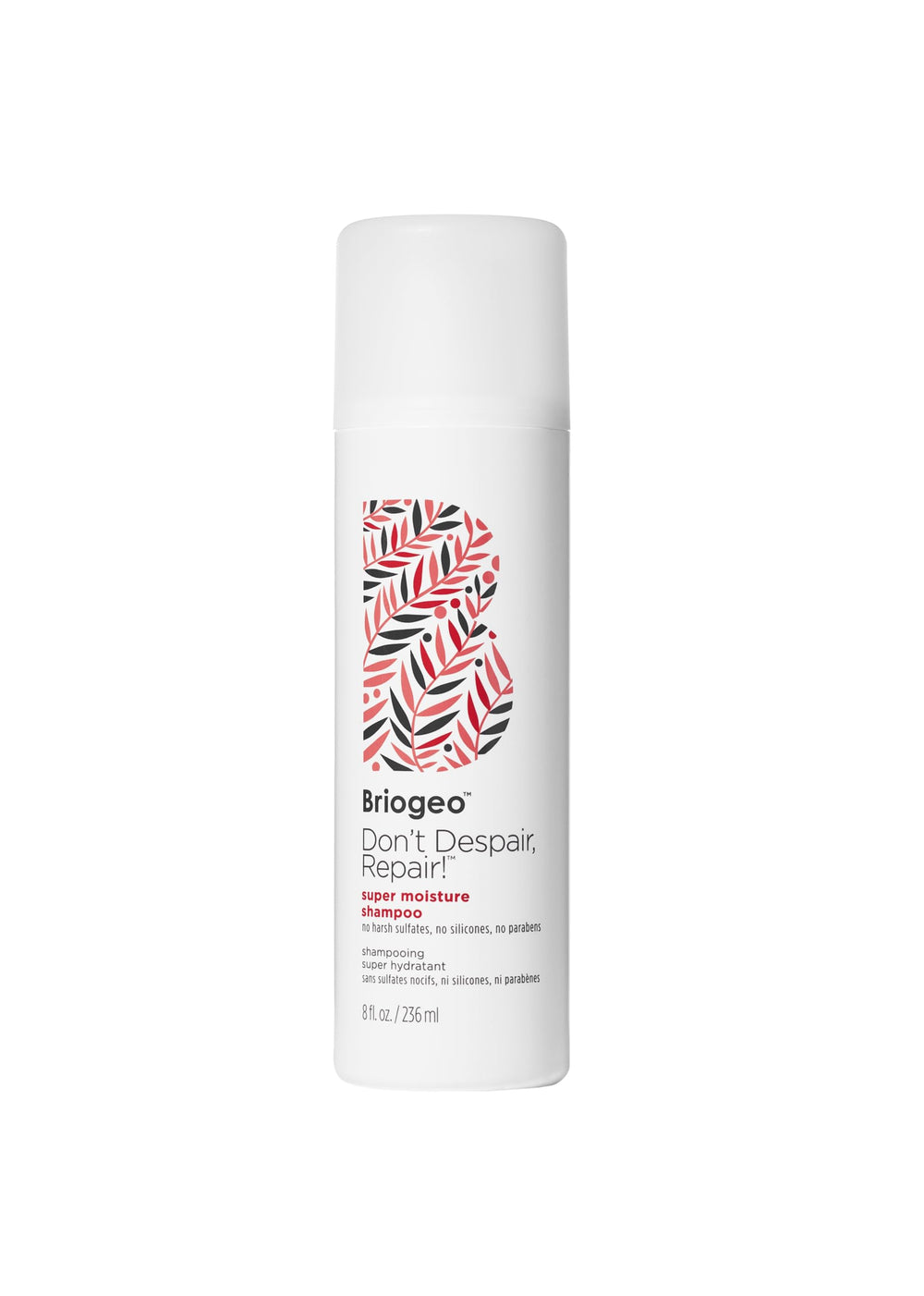 Briogeo Don't Despair, Repair! bottle highlighting sulfate-free cleanse for dry, damaged hair