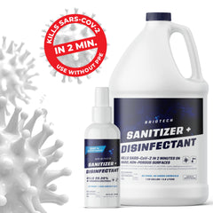 BRIOTECH on kitchen surfaces like countertops for safe sanitizing