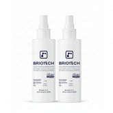 BRIOTECH sanitizer spray bottle for quick surface disinfection.