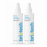 BRIOTECH topical skin spray bottle ready for home use, focused on simplicity and purity
