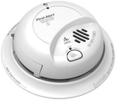 BRK SC9120B smoke and CO alarm front view with dual sensors for early detection