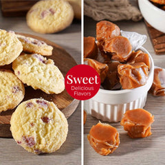 Broadway Basketeers premium cookie selection with crisp textures and rich flavors.