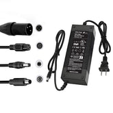 Brokeir 42V 2A scooter charger front view for reliable power delivery
