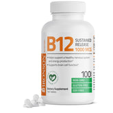 Bronson B12 sustained-release tablet offers steady energy support.