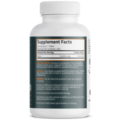 Bronson Biotin mini tablets close-up; easy daily use and precise dosing.