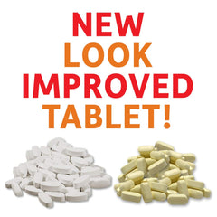 Bronson Sodium Ascorbate tablets closeup highlighting non-acidic vitamin C