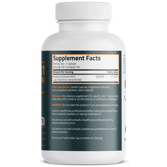 Bronson Vitamin B1 capsules close-up for potent thiamine intake