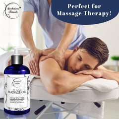 Brookethorne Naturals massage therapy setup supports seamless tool use and relaxation
