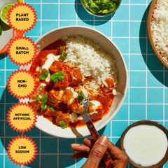 Brooklyn Delhi Tikka Masala cooking-sauce simmers into creamy tangy goodness.
