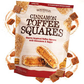 brown & haley cinnamon toffee squares packaging for gift-ready presentation